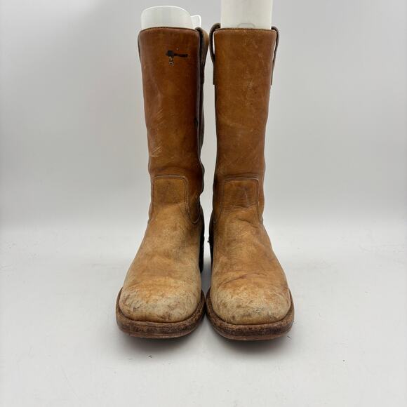 Vintage Texas Brand Campus Boots Men\'s 9.5D M 63 Western Workwear main image 6